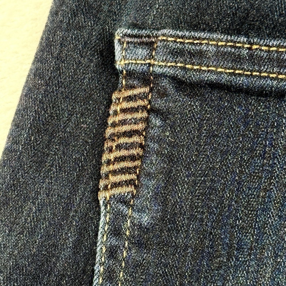 Paige Skyline Skinny Jeans Women size 27 Blue Denim Low Rise Stretch lightweight - Picture 10 of 16